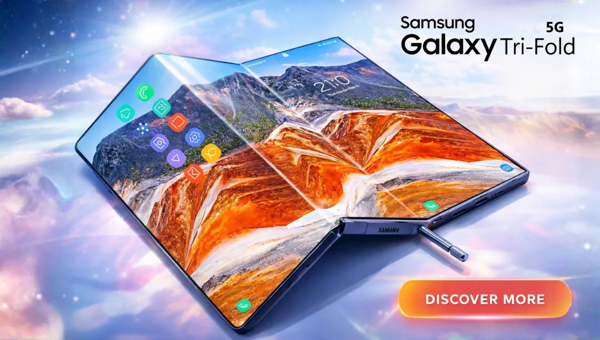 Samsung Galaxy Z Tri-Fold Phone Unveiled: A Bold Step into Multi-Foldable Design
