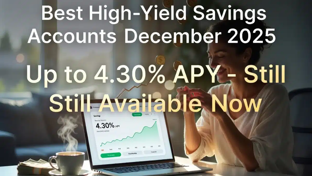 Top 10 High-Yield Savings Accounts for December 2025: Earn Up to 4.3% APY and Watch Your Money Grow